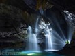 Водопад в пещере, возраст которой насчитывает миллион лет