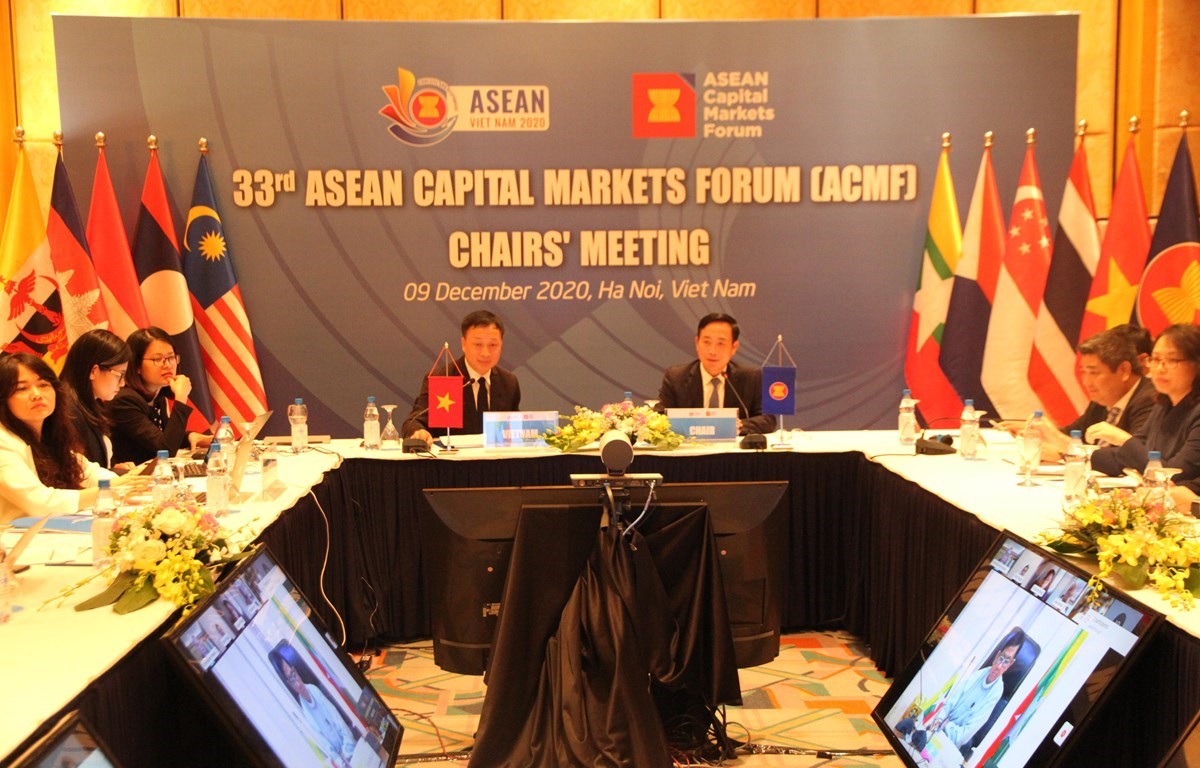 9 декабря состоялось онлайн-заседание 33-го Форума рынков капитала АСЕАН (Фото: Vietnam +)