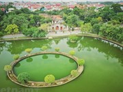 Панорамный вид сверху на старейшую цитадель Вьетнама 