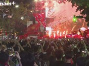 AFP: Вьетнам празднует победы мужского футбола в SEA Games
