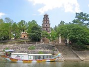 Пагода Тхиенму в бывшей императорской столице Хюэ выдержала испытание временем