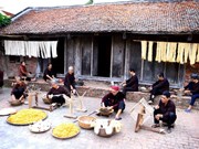 Ремесло льняного ткачества в Тхайбине