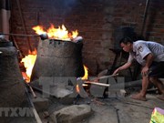 Ханьхоа: Столетняя деревня мастеров медного литья занята приготовлениями к празднованию Тэт