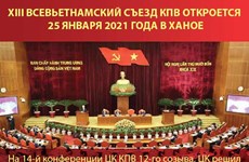 XIII всевьетнамский съезд КПВ откроется 25 января 2021 года в Ханое