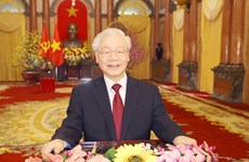 Новогоднее обращение Генерального секретаря ЦК КПВ, президента Вьетнама Нгуен Фу Чонга к народу Вьетнама
