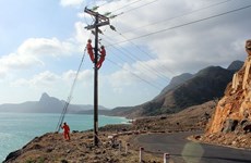 Прокладка морского кабеля до острова Кондао