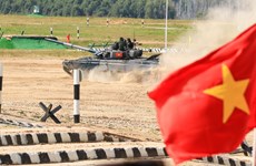 Танковая команда Вьетнама принимает участие в Армейских играх 2022 года
