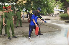 Совершенствование противопожарных навыков у старшеклассников