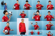 Женская сборная Вьетнама фотообъективом ФИФА