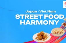 Соединение вьетнамско-японской уличной кулинарии