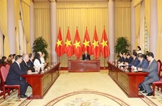 Президент Вьетнама принял верительные грамоты у вновь прибывших иностранных послов