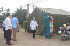 Эпидемия COVID-19: Завершен карантин в деревне Биньнгиа, провинция Ханам