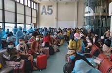 Более 340 вьетнамских граждан привезли домой из Тайваня