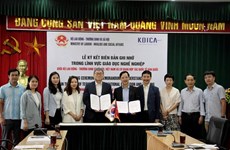 KOICA поддерживает Вьетнам в предоставлении профессионального обучения малоимущим