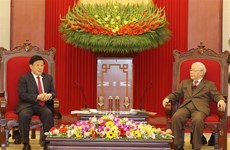 Высший руководитель Вьетнама Нгуен Фу Чонг принял министра общественной безопасности Китая