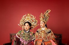 Стартовал арт-проект вьетнамских королевских костюмов