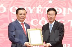 Назначен новый секретарь городского парткома Ханоя