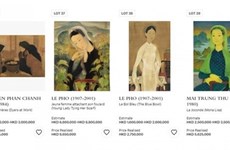 Картина Ле Фо продана на аукционе в Гонконге за 1,1 млн. долл. США
