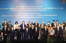 Политический диалог АСЕМ -  «25-я годовщина АСЕМ: укрепляя партнерство между Азией и Европой в трансформирующемся мире»