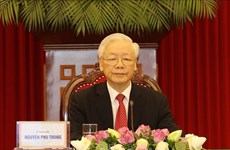 Генеральный секретарь Нгуен Фу Чонг принял участие во встрече на высшем уровне политических партий