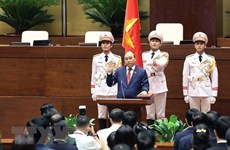 Поздравительные телеграммы новоизбранных вьетнамских руководителей