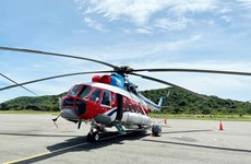 На остров Кондао направлен вертолет с вакциной от COVID-19