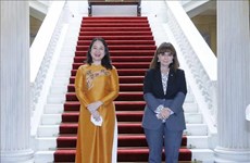 Вице-президент Во Тхи Ань Суан посетила с официальным визитом в Греческую Республику