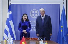 Вице-президент Во Тхи Ань Суан завершила официальный визит в Грецию