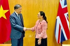 Министр общественной безопасности Вьетнама встретился с министром внутренних дел Великобритании