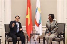 Премьер-министр Фам Минь Тьинь встретился с Генеральным секретарем Международной организации франкофонии