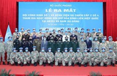 Дебют первого саперного подразделения Вьетнама, присоединившегося к миротворческим операциям ООН