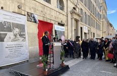Память президента Хо Ши Мина почтили во французском городе Марсель