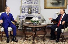 Президент государства Нгуен Суан Фук имел встречу с заместителем председателя Совета Безопасности России
