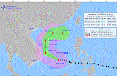 Тайфун "Rai" вызовет проливные дожди в центральном прибрежном районе