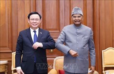 Председатель НС Выонг Динь Хюэ встретился с президентом Индии