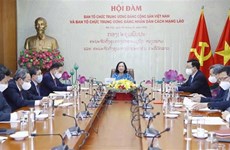 Организационные комитеты вьетнамской и лаосской партий налаживают сотрудничество