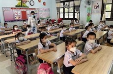 Детские сады и начальные школы Хошимина тщательно готовятся к возобновлению очных занятий