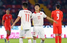 Сборная U23 Вьетнама победила сборную U23 Сингапура со счетом 7:0