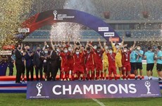 Сборная U23 Вьетнама, чемпион AFF U23 Championship 2022, получила большое денежное вознаграждение