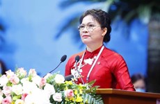 Ха Тхи Нга была переизбрана председателем Союза женщин Вьетнама13-го созыва