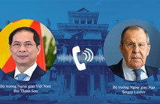 Министр иностранных дел Буй Тхань Шон провел телефонный разговор с Министром иностранных дел Российской Федерации