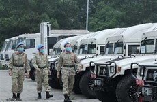 Безопасная транспортировка почти 2.000 тонн оборудования и грузов для миссии ЮНИСФА