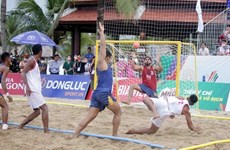 SEA Games 31: Мужская сборная Вьетнама по пляжному гандболу одержала победу над Филиппинами со счетом 2:0