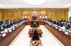 Председатель НС провел переговоры с лаосским коллегой