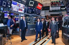 Премьер-министр Фам Минь Тьинь посетил крупнейшую в мире фондовую биржу в Нью-Йорке