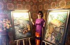 Выставка посвящена традиоционной эмалированной бронзе Хюэ