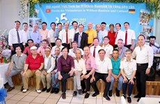 Встреча рассказывает о 35-летнем трудовом сотрудничестве Вьетнама и Германии