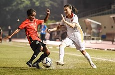 Вьетнам обыграл Восточный Тимор и вышел в полуфинал чемпионата Азии по футболу среди женщин
