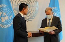 Вьетнам надеется на помощь Генерального секретаря ООН в борьбе с изменением климата