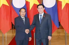 Председатель НС принял вице-президента Лаоса